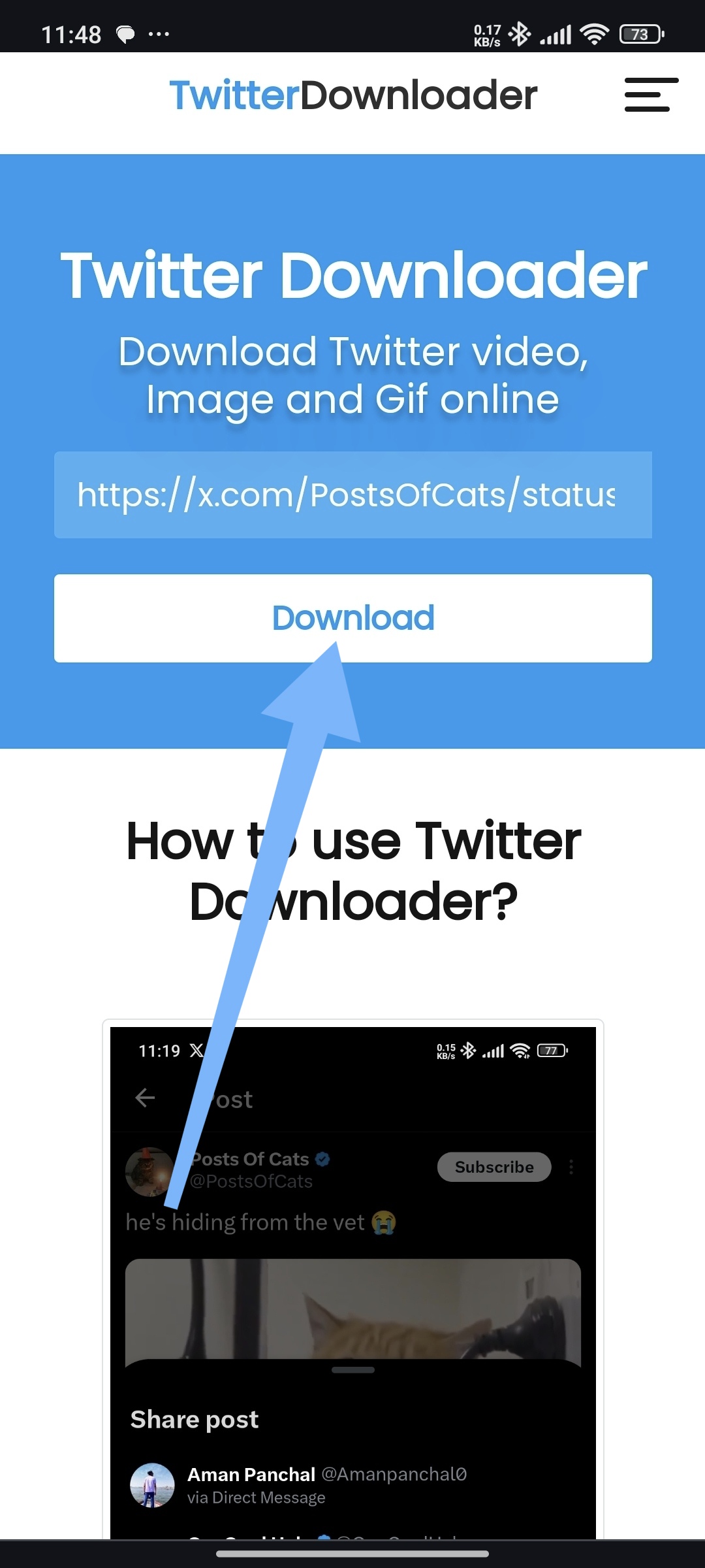 Twitter Downloader